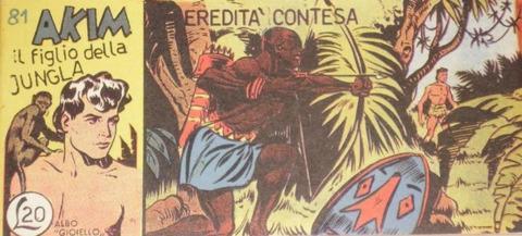 Akim il Figlio della Jungla - Albo Gioiello II Serie #81