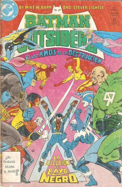 Batman y Los Outsiders #9