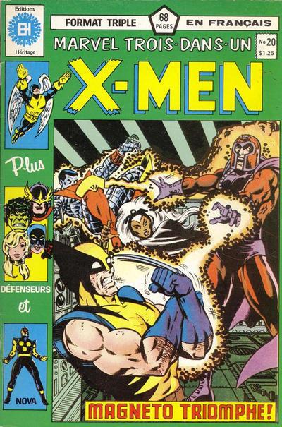 Marvel Trois-dans-un X-Men #20