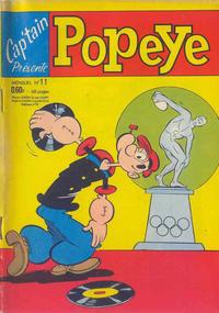 Cap'tain Présente Popeye #11