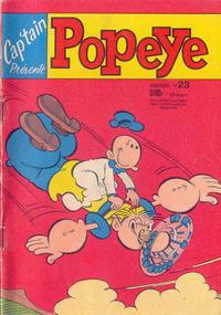 Cap'tain Présente Popeye #23