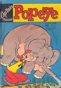 Cap'tain Présente Popeye #25