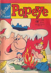 Cap'tain Présente Popeye #26