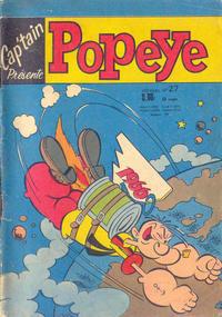 Cap'tain Présente Popeye #27