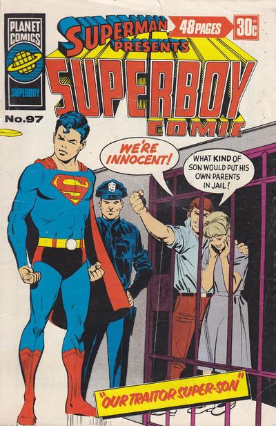 Superman Presents Superboy Comic #97