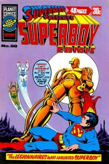 Superman Presents Superboy Comic #98