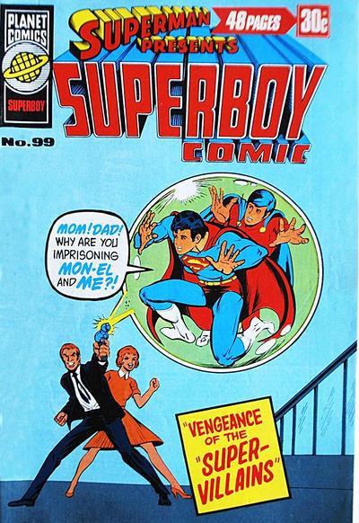 Superman Presents Superboy Comic #99