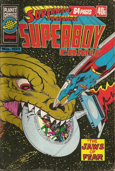 Superman Presents Superboy Comic #101