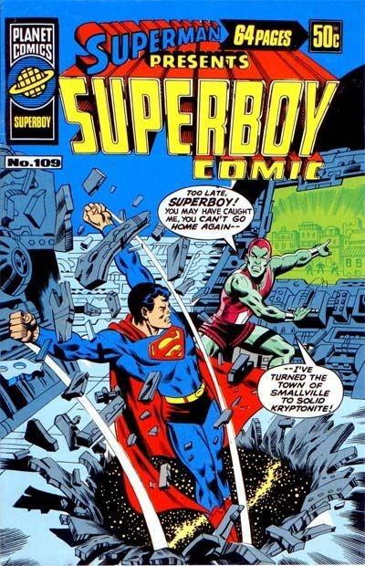 Superman Presents Superboy Comic #109