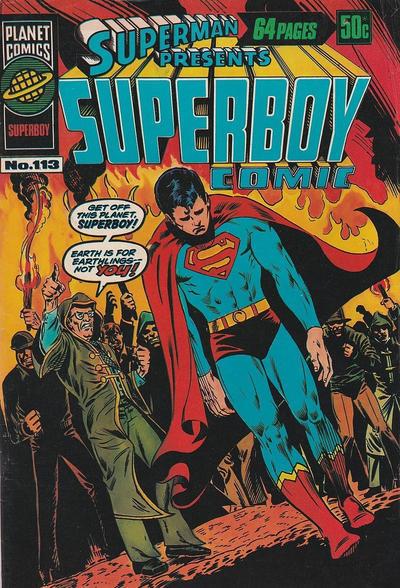 Superman Presents Superboy Comic #113