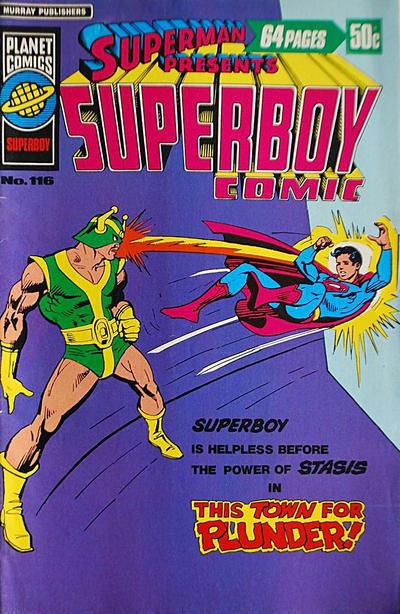 Superman Presents Superboy Comic #116