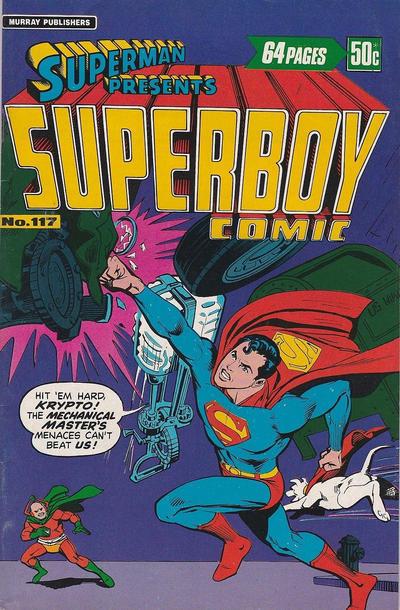 Superman Presents Superboy Comic #117