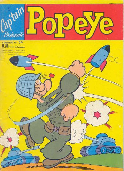 Cap'tain Présente Popeye #54