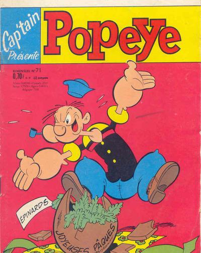 Cap'tain Présente Popeye #71