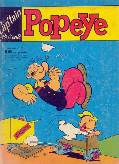 Cap'tain Présente Popeye #78