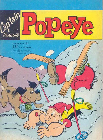 Cap'tain Présente Popeye #81