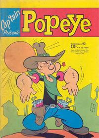 Cap'tain Présente Popeye #92