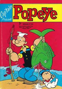Cap'tain Présente Popeye #104