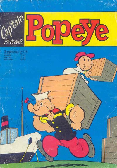 Cap'tain Présente Popeye 116