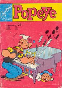 Cap'tain Présente Popeye 125