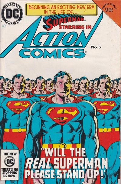 Superman Starring in Action Comics #5