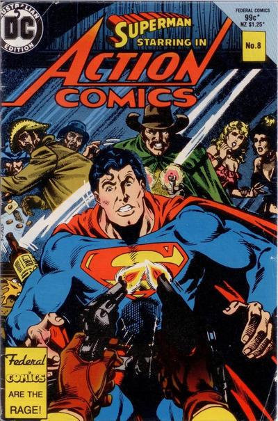 Superman Starring in Action Comics #8