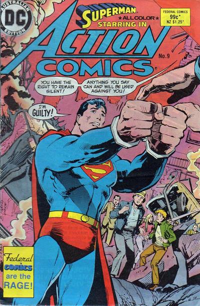 Superman Starring in Action Comics #9
