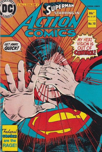 Superman Starring in Action Comics #10