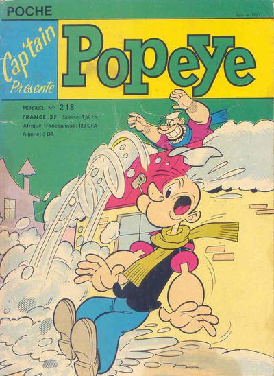 Cap'tain Présente Popeye 218