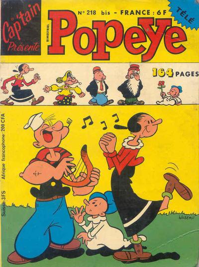 Cap'tain Présente Popeye 218 bis