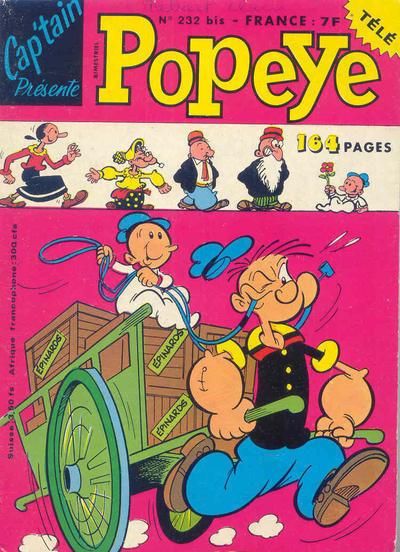 Cap'tain Présente Popeye 232 bis