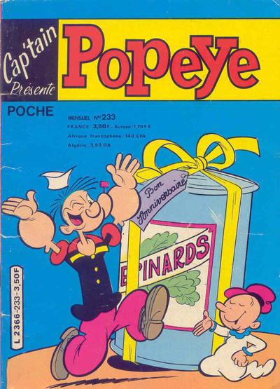 Cap'tain Présente Popeye 233