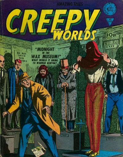 Creepy Worlds #145 cover