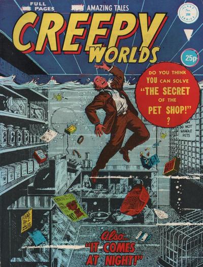 Creepy Worlds #206 cover