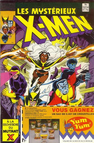 Les Mystérieux X-Men #33/34