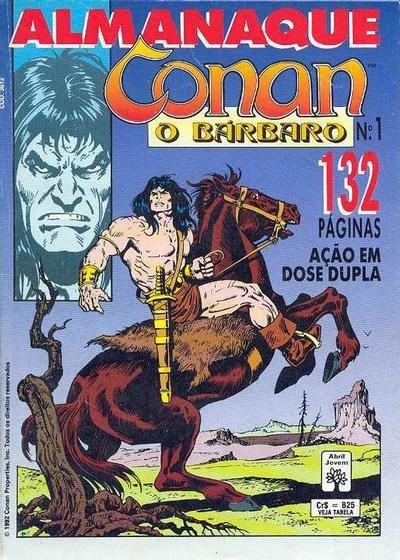 Almanaque Conan, o Bárbaro cover — © Abril