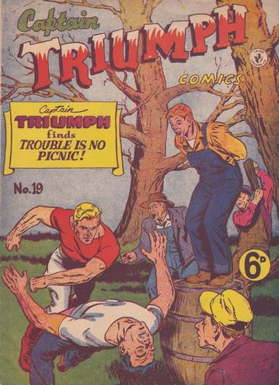 Captain Triumph Comics #19