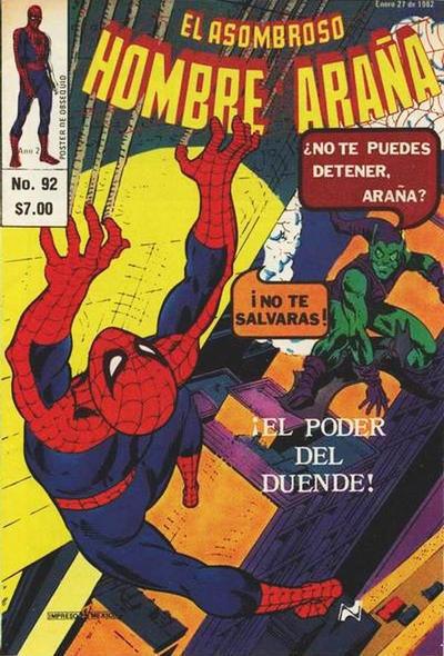 El Asombroso Hombre Araña #92