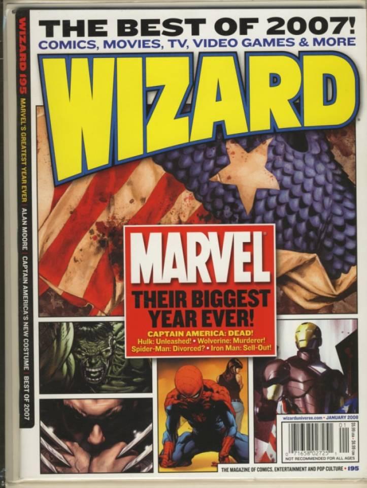 Wizard: The Comics Magazine 195