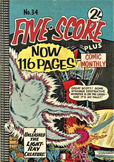 Five-Score Plus Comic Monthly  #34
