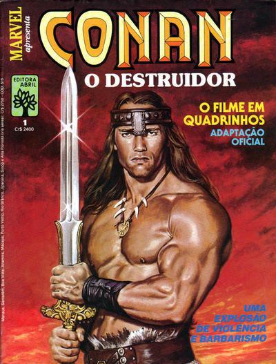 Conan o Destruidor cover — © Abril