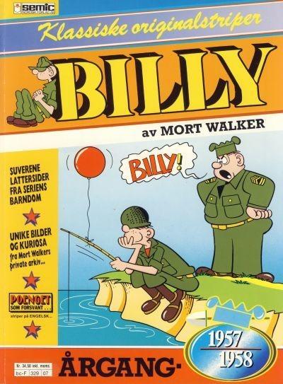 Billy Klassiske originalstriper #1957/1958