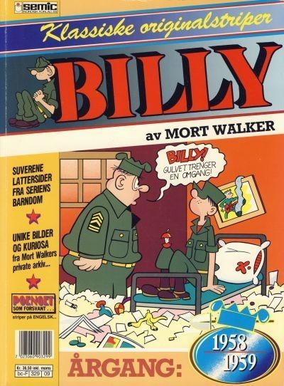 Billy Klassiske originalstriper #1958/1959