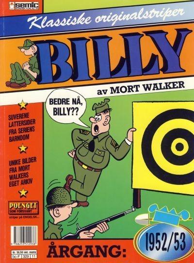 Billy Klassiske originalstriper #1952/1953