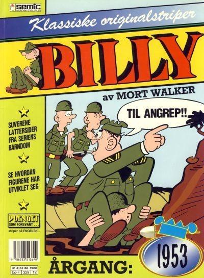 Billy Klassiske originalstriper #1953