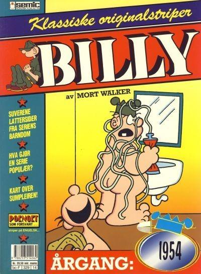 Billy Klassiske originalstriper #1954