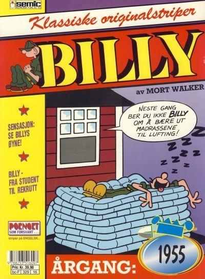 Billy Klassiske originalstriper #1955