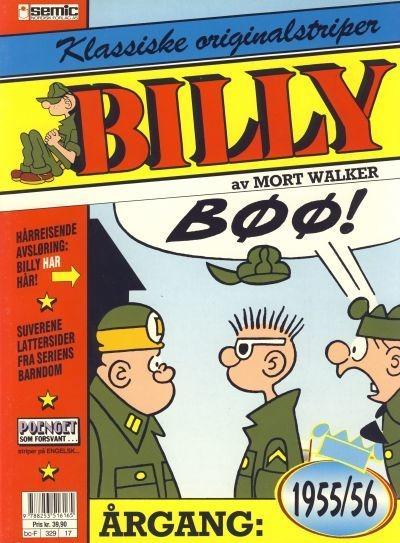 Billy Klassiske originalstriper #1955/1956