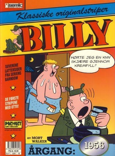 Billy Klassiske originalstriper #1956