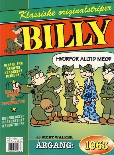 Billy Klassiske originalstriper #1963